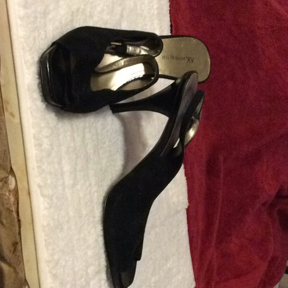 Black Evening Sandal